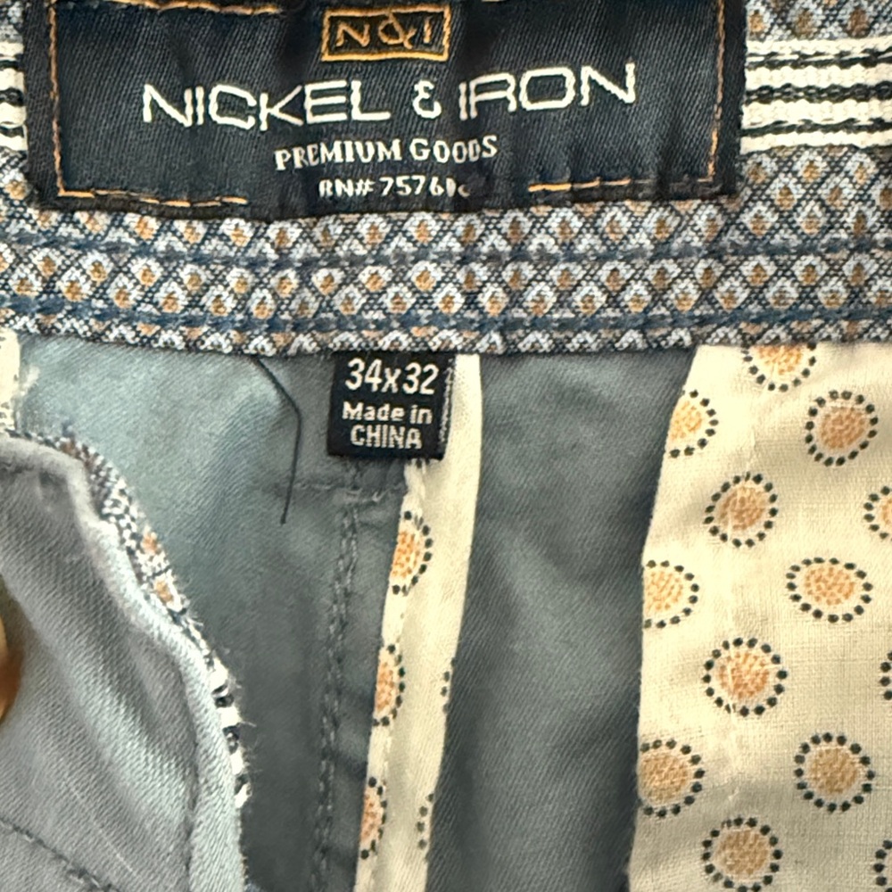 Gray Men's Chinos - Picture 2 of 7